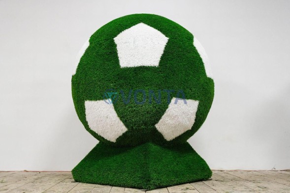 Топиари мяч футбольный Эрика — газон Eco