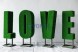 Топиари буква, 1 шт, h=100 см — газон Eco+