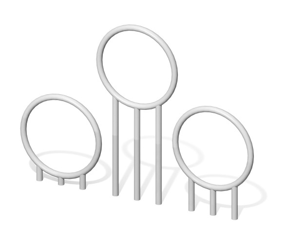 Препятствие для собак “Кольца”, ПВС-22