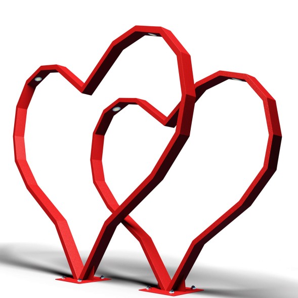 Фонарь уличный "Я люблю - 2"