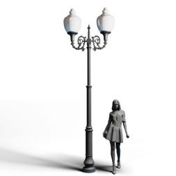 Фонарь уличный Лотос 2