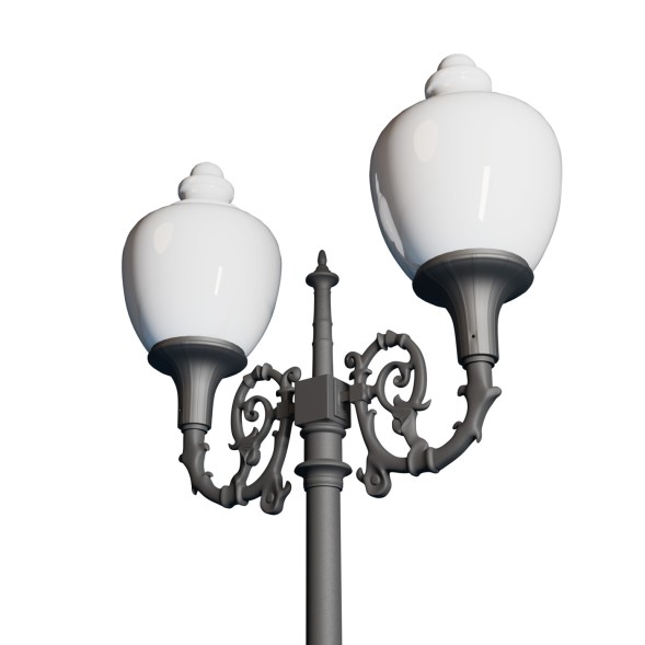 Фонарь уличный Лотос 2